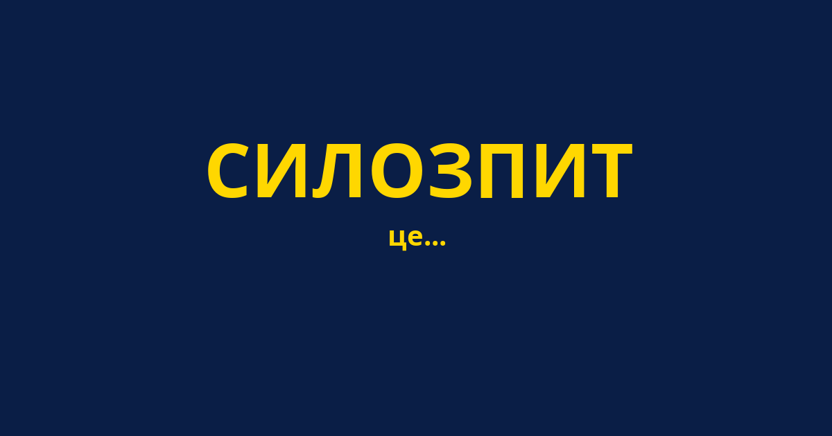 СИЛОЗПИТ